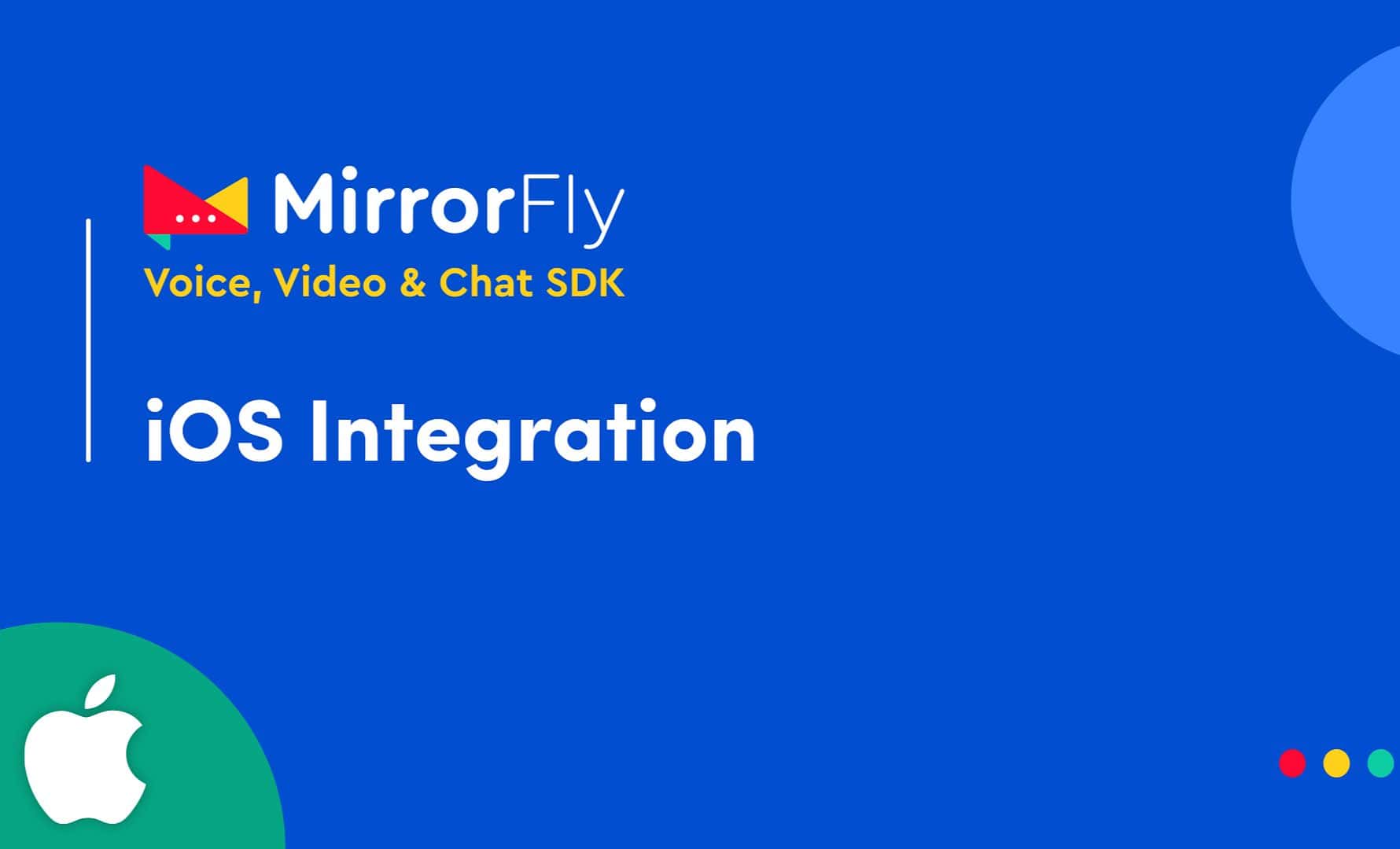 Build Voice, Video and Chat using MirrorFly SDK for iOS