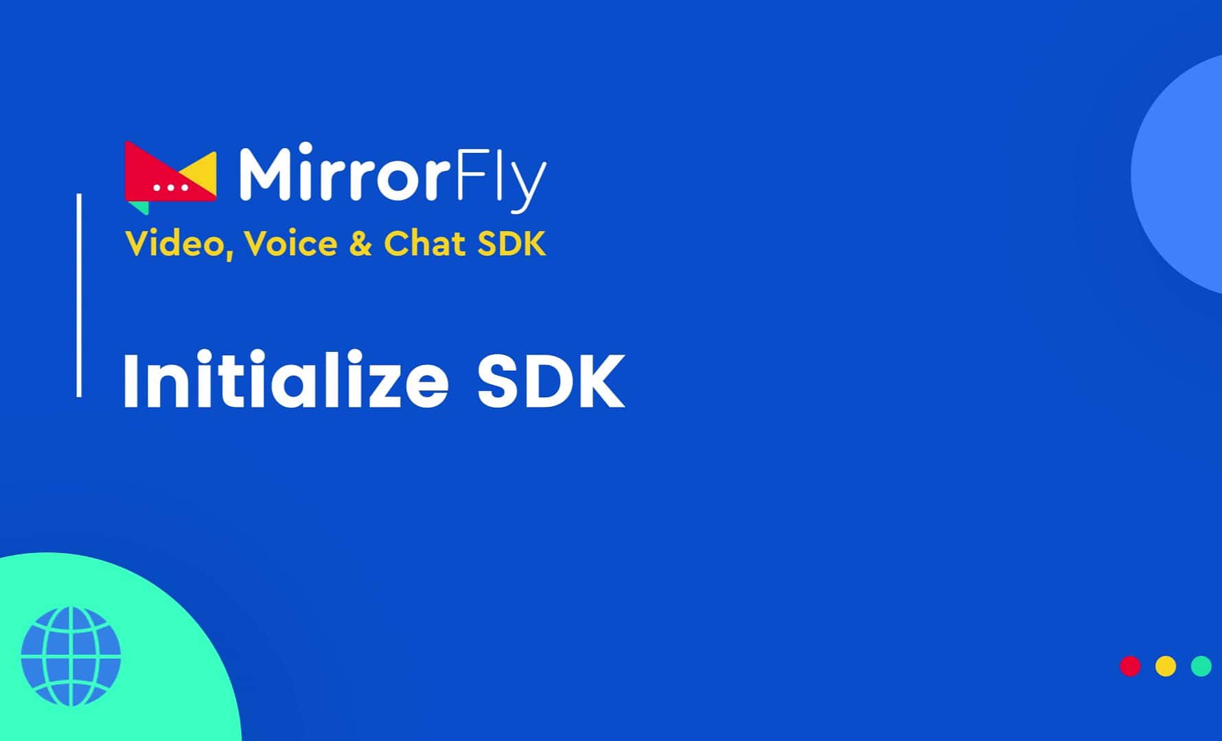 Web App - Chat SDK Initialization Setup