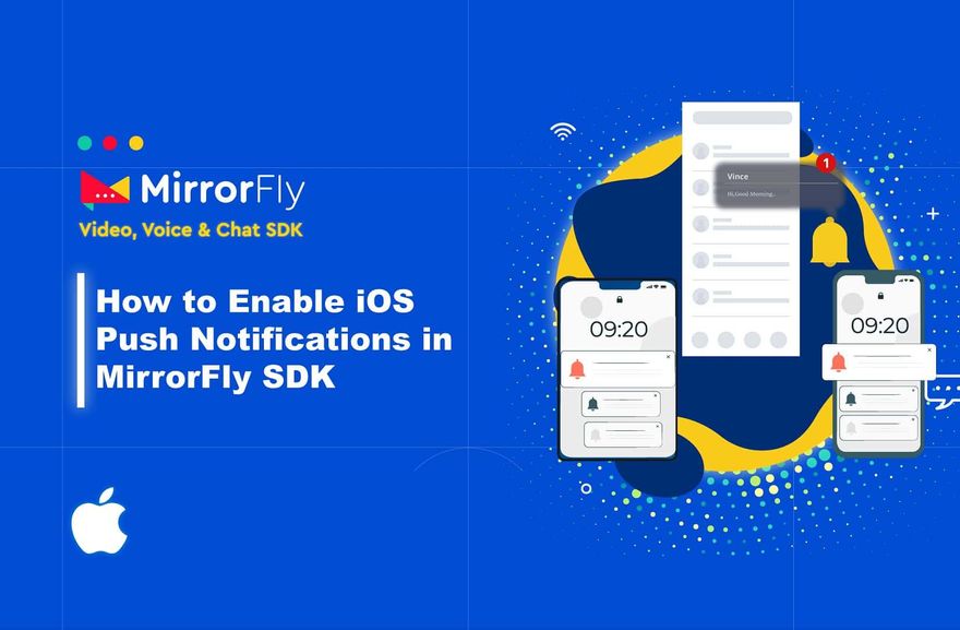 Initialize iOS Push Notifications Using APNs | MirrorFly Chat SDK